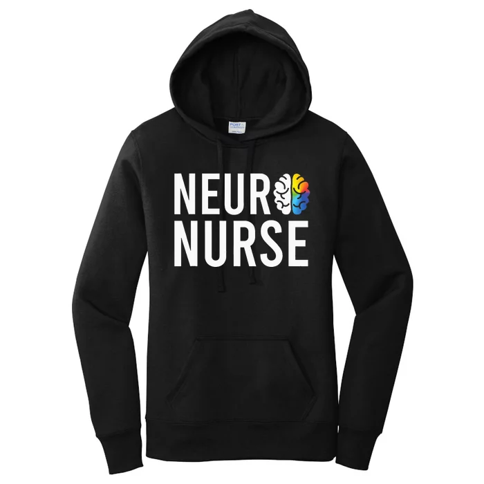 Stroke Neurosurgery Neurology Ortho Neuro Trauma Icu Nurse Women's Pullover Hoodie