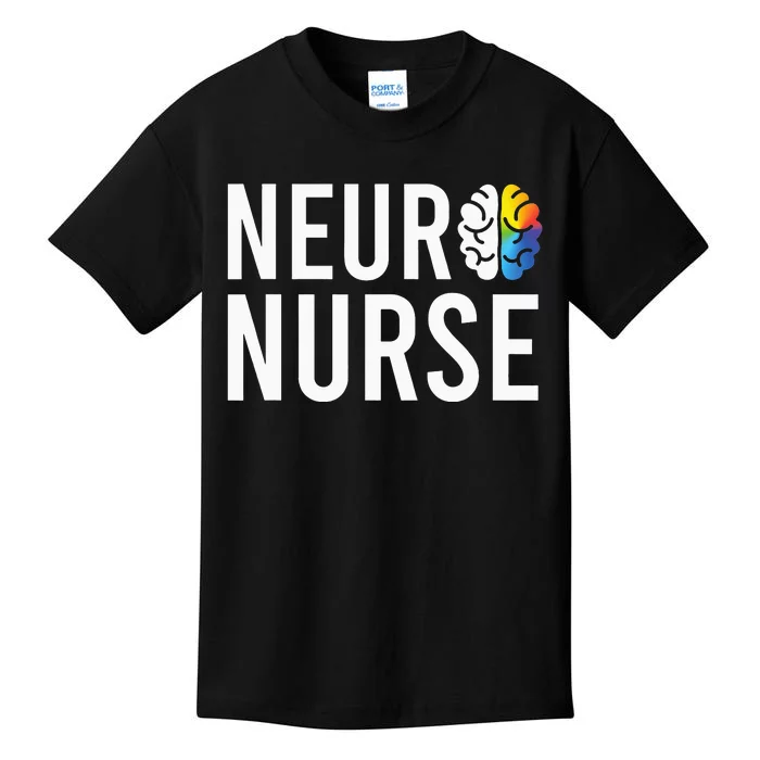 Stroke Neurosurgery Neurology Ortho Neuro Trauma Icu Nurse Kids T-Shirt