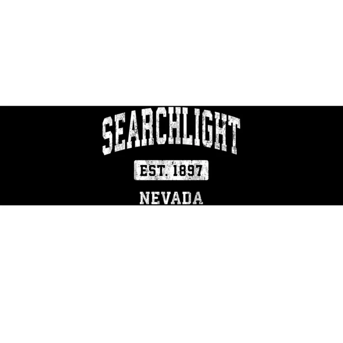 Searchlight Nevada Nv Vintage Sports Bumper Sticker