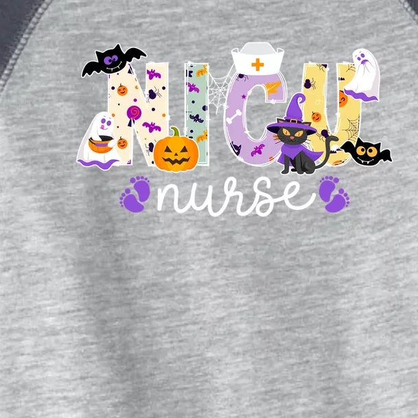 Spooky Nicu Nurse Halloween Neonatal Intensive Care Unit Gift Toddler Fine Jersey T-Shirt