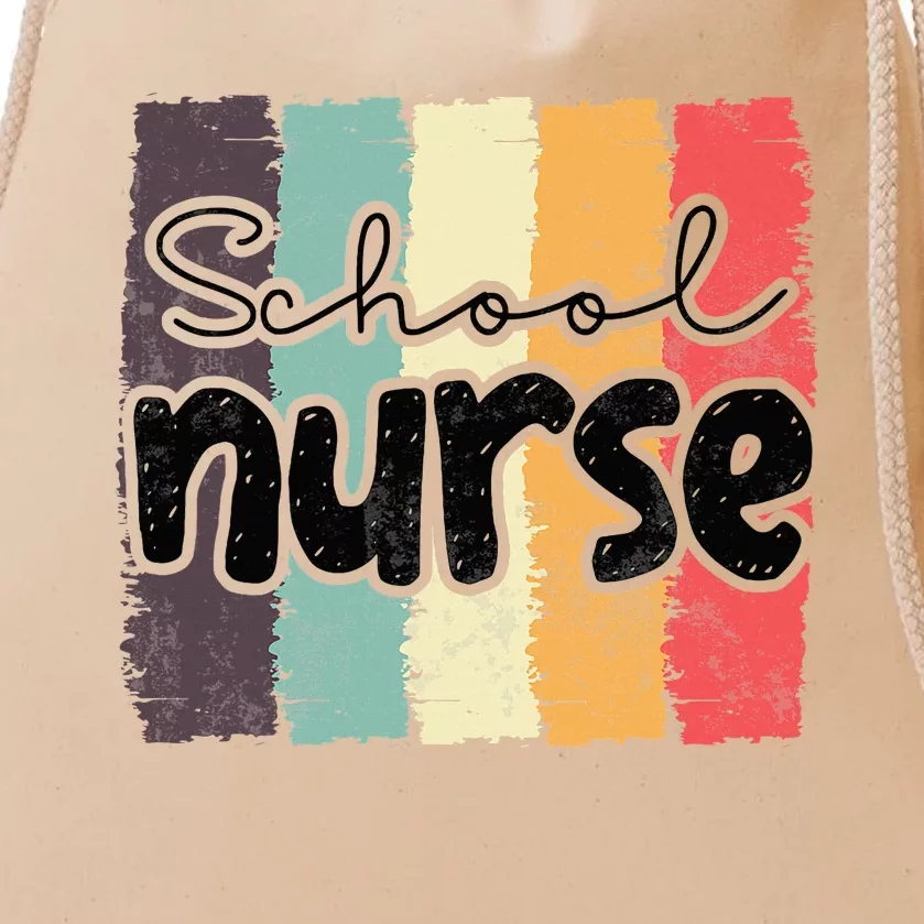 School Nurses Nursing Medical Hospital Woman Student Drawstring Bag