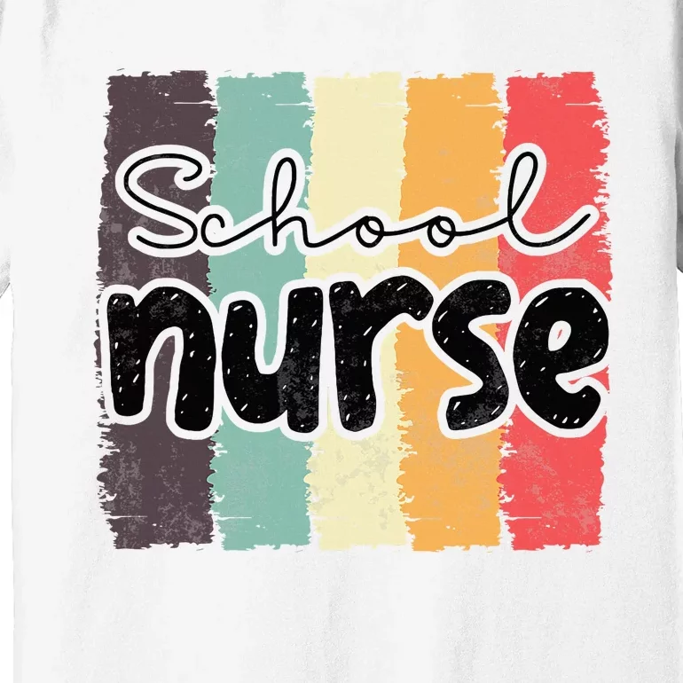 School Nurses Nursing Medical Hospital Woman Student Premium T-Shirt