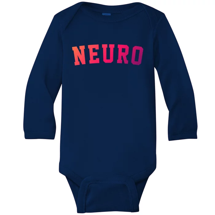 Stroke Neurosurgery Neurology Ortho Neuro Trauma Icu Nurse Gift Baby Long Sleeve Bodysuit