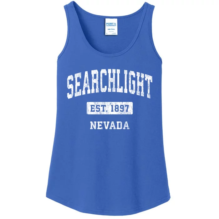 Searchlight Nevada Nv Vintage Sports Established Ladies Essential Tank