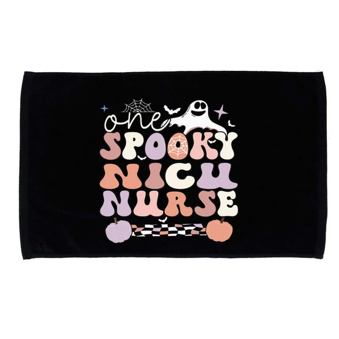 Spooky NICU Nurse Halloween NICU Nursing Microfiber Hand Towel