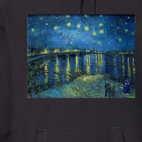 Starry Night Over The Rhone Doctor Visit Premium Hoodie