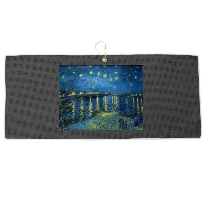 Starry Night Over The Rhone Doctor Visit Large Microfiber Waffle Golf Towel