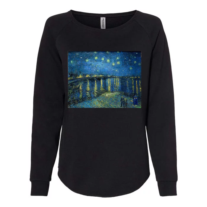 Starry Night Over The Rhone Doctor Visit Womens California Wash Sweatshirt