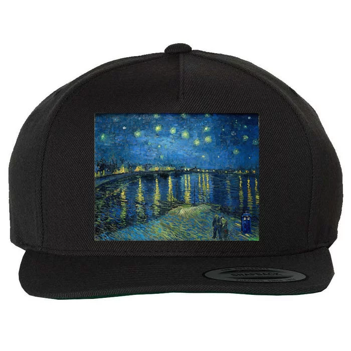 Starry Night Over The Rhone Doctor Visit Wool Snapback Cap