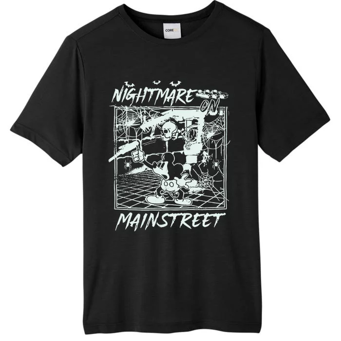 Skeleton Nightmare On Mainstreet 90s Halloween Party WDW Spooky Season ChromaSoft Performance T-Shirt