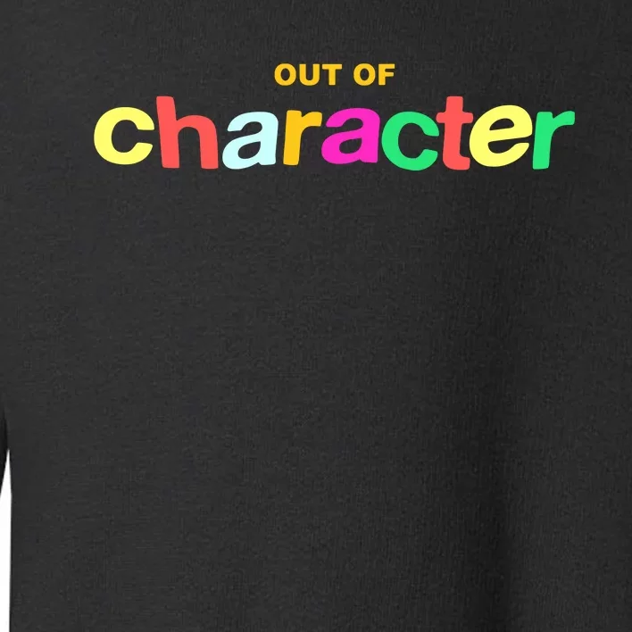 Slushy Noobz Out Of Character Silly Rainbow Toddler Sweatshirt