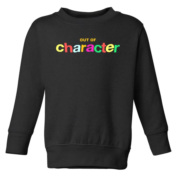 Slushy Noobz Out Of Character Silly Rainbow Toddler Sweatshirt