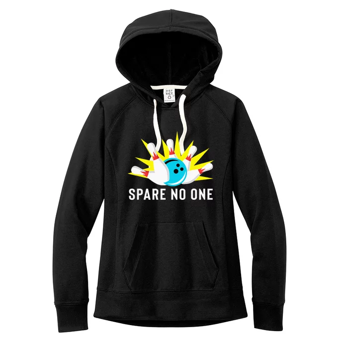 Spare No One Bowling Women's Fleece Hoodie