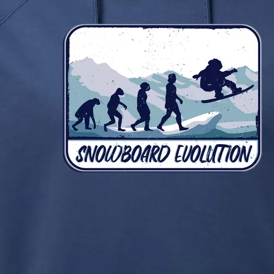 Snowboard Evolution Performance Fleece Hoodie