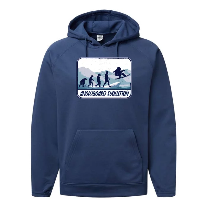 Snowboard Evolution Performance Fleece Hoodie