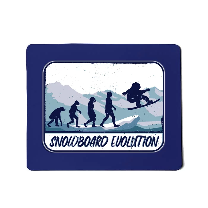 Snowboard Evolution Mousepad