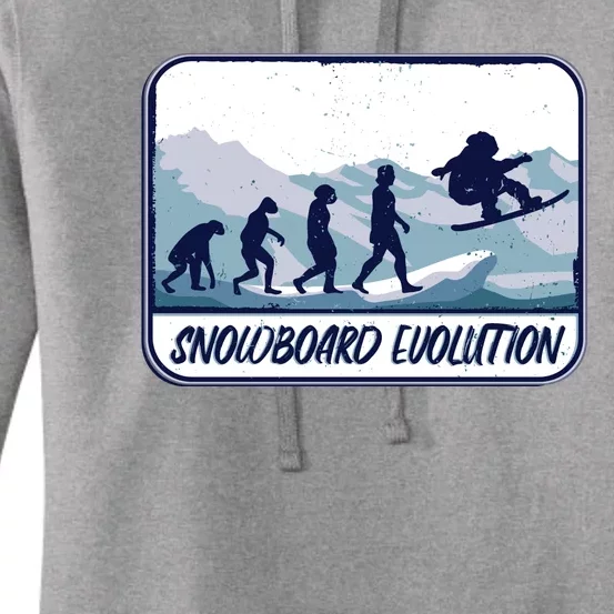 Snowboard Evolution Women's Pullover Hoodie