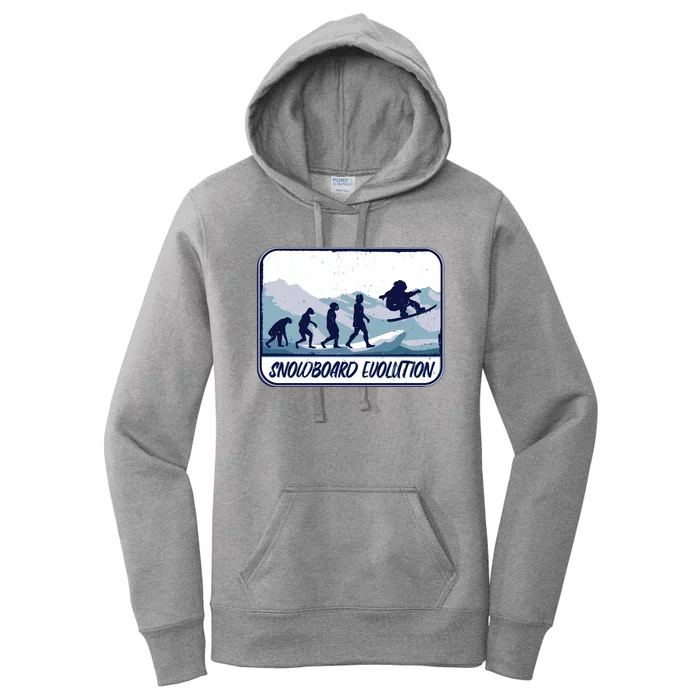 Snowboard Evolution Women's Pullover Hoodie