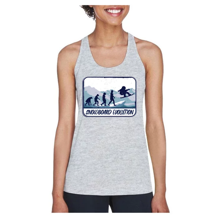 Snowboard Evolution Women's Racerback Tank