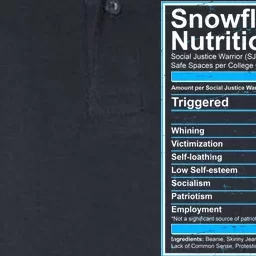 Snowflake Nutrition Facts Softstyle Adult Sport Polo