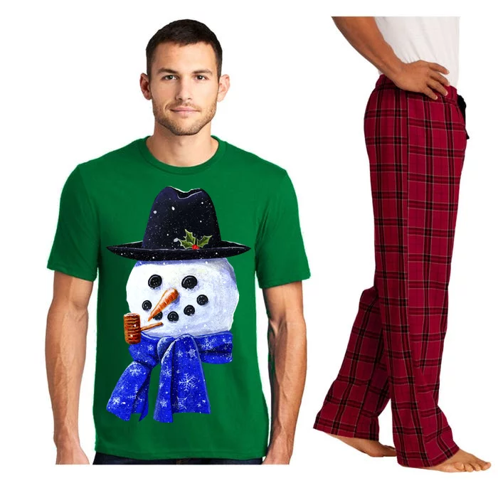 Snowman Smile Pajama Set