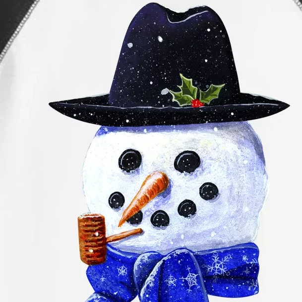 Snowman Smile Toddler Fine Jersey T-Shirt