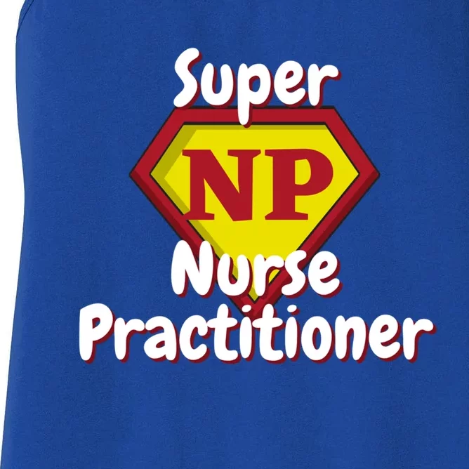 Super Nurse Practitioner Hero Np Cute Gift Women's Racerback Tank