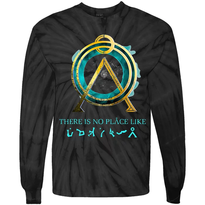 Stargate No Place Like Home Gate Tie-Dye Long Sleeve Shirt