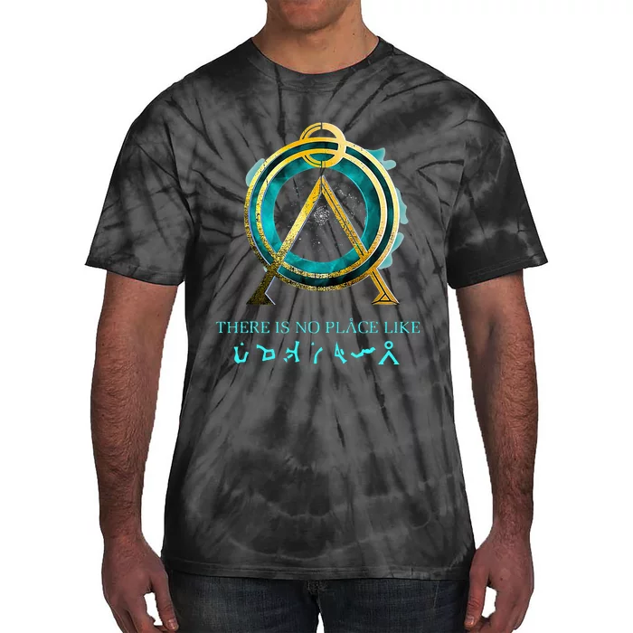 Stargate No Place Like Home Gate Tie-Dye T-Shirt