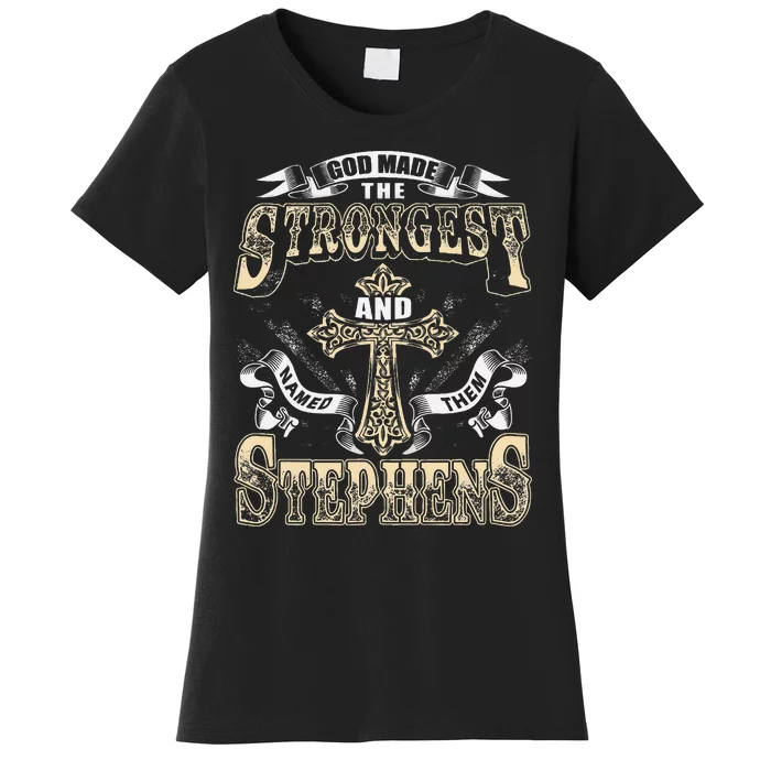 Stephens Name Personalized Stephens Last Name Women's T-Shirt