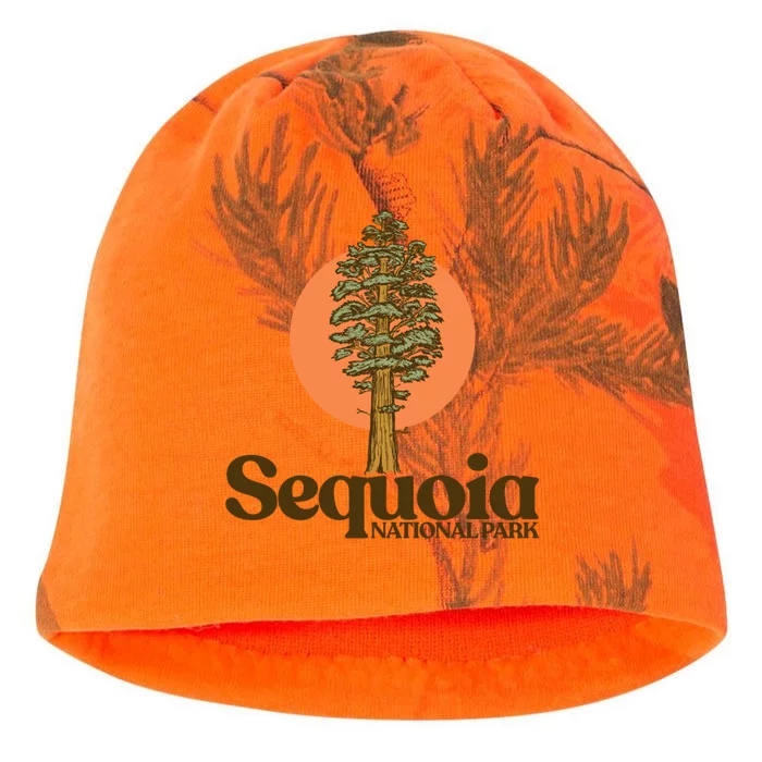 Sequoia National Park General Sher Tree Graphic Cool Gift Kati - Camo Knit Beanie