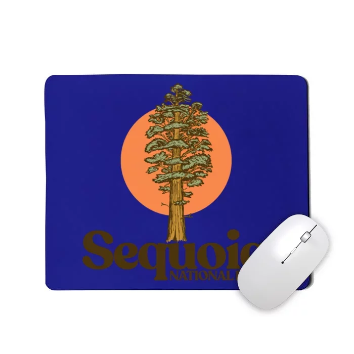 Sequoia National Park General Sher Tree Graphic Cool Gift Mousepad