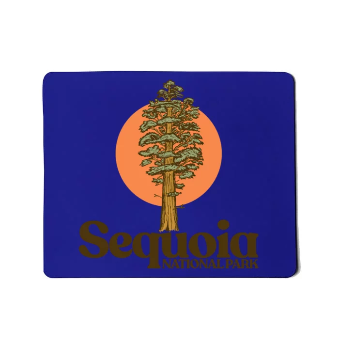 Sequoia National Park General Sher Tree Graphic Cool Gift Mousepad