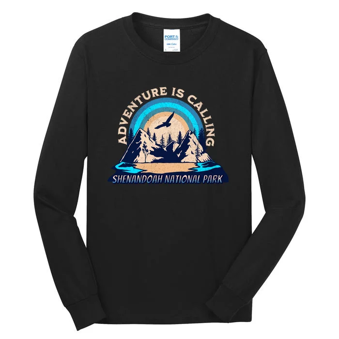 Shenandoah National Park Camping Hiking Family Vacation Tall Long Sleeve T-Shirt