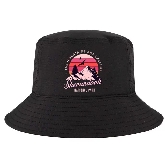 Shenandoah National Park Camping Hiking Family Vacation Cool Comfort Performance Bucket Hat