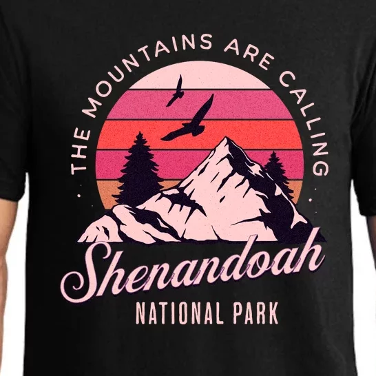 Shenandoah National Park Camping Hiking Family Vacation Pajama Set