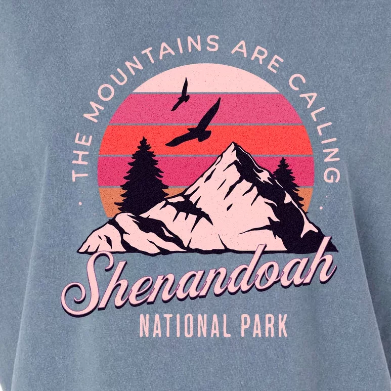 Shenandoah National Park Camping Hiking Family Vacation Garment-Dyed Women's Muscle Tee