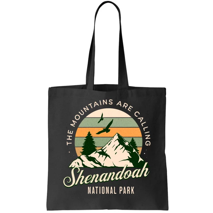 Shenandoah National Park Camping Hiking Family Vacation Tote Bag