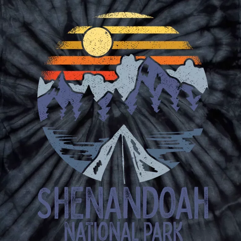 Shenandoah National Park Virginia - Blue Ridge Mountains Tie-Dye T-Shirt