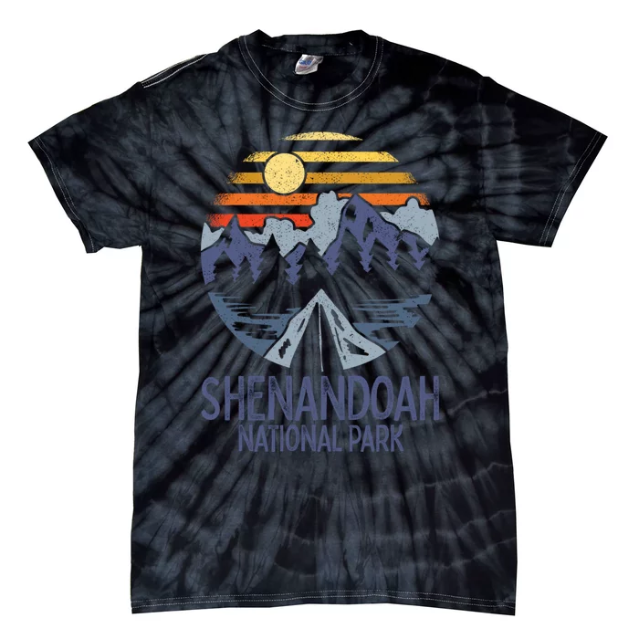 Shenandoah National Park Virginia - Blue Ridge Mountains Tie-Dye T-Shirt