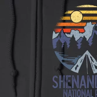 Shenandoah National Park Virginia - Blue Ridge Mountains Full Zip Hoodie