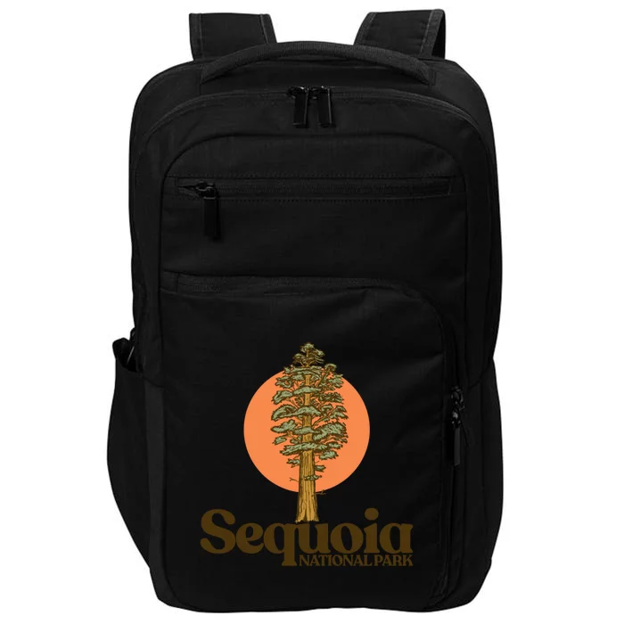 Sequoia National Park General Sher Tree Graphic Gift Impact Tech Backpack