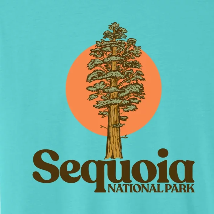 Sequoia National Park General Sher Tree Graphic Gift ChromaSoft Performance T-Shirt