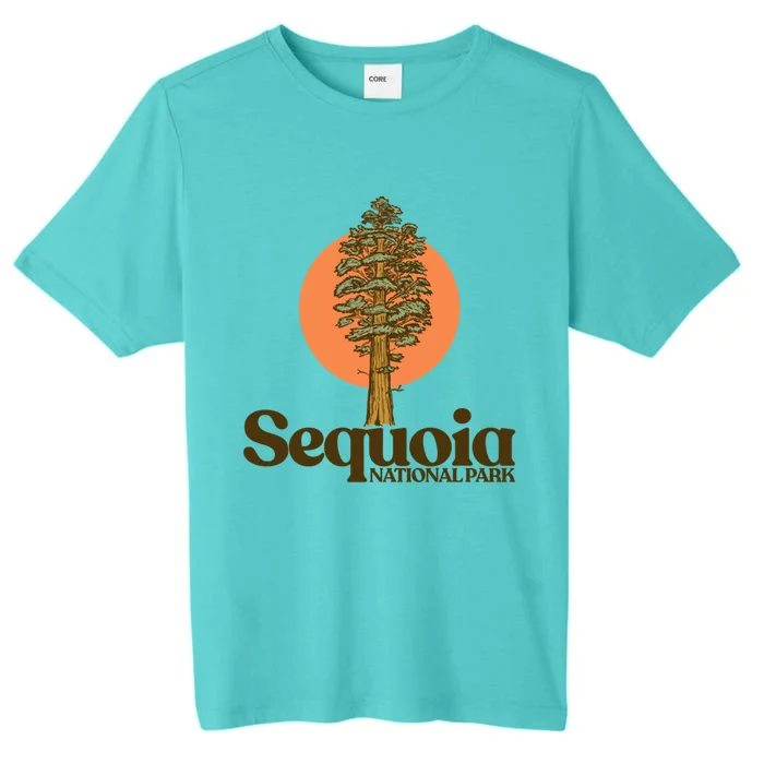 Sequoia National Park General Sher Tree Graphic Gift ChromaSoft Performance T-Shirt