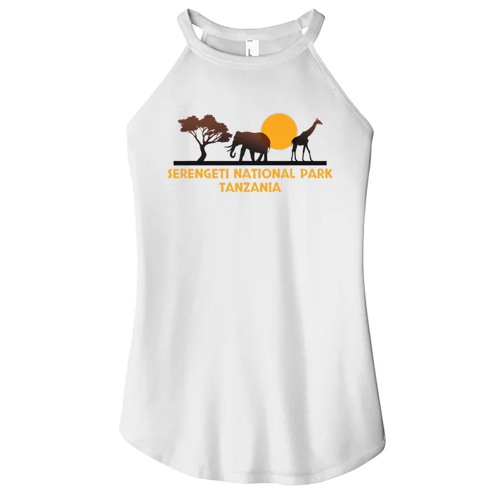 Serengeti National Park Tanzania Women’s Perfect Tri Rocker Tank