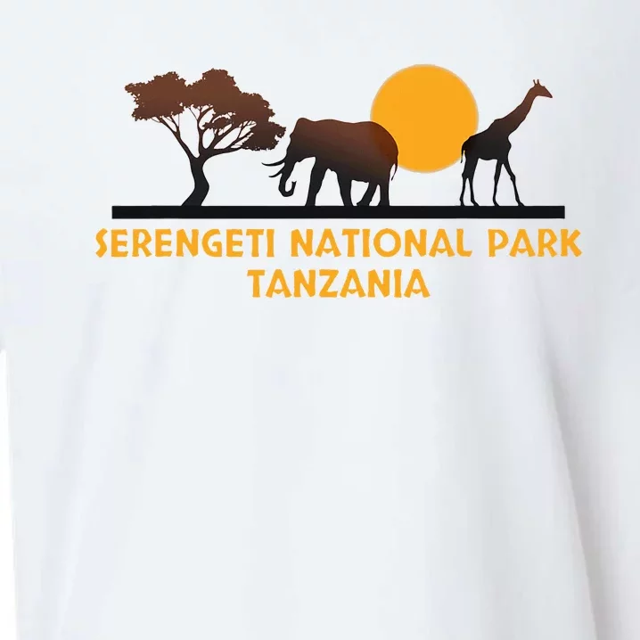 Serengeti National Park Tanzania Sueded Cloud Jersey T-Shirt