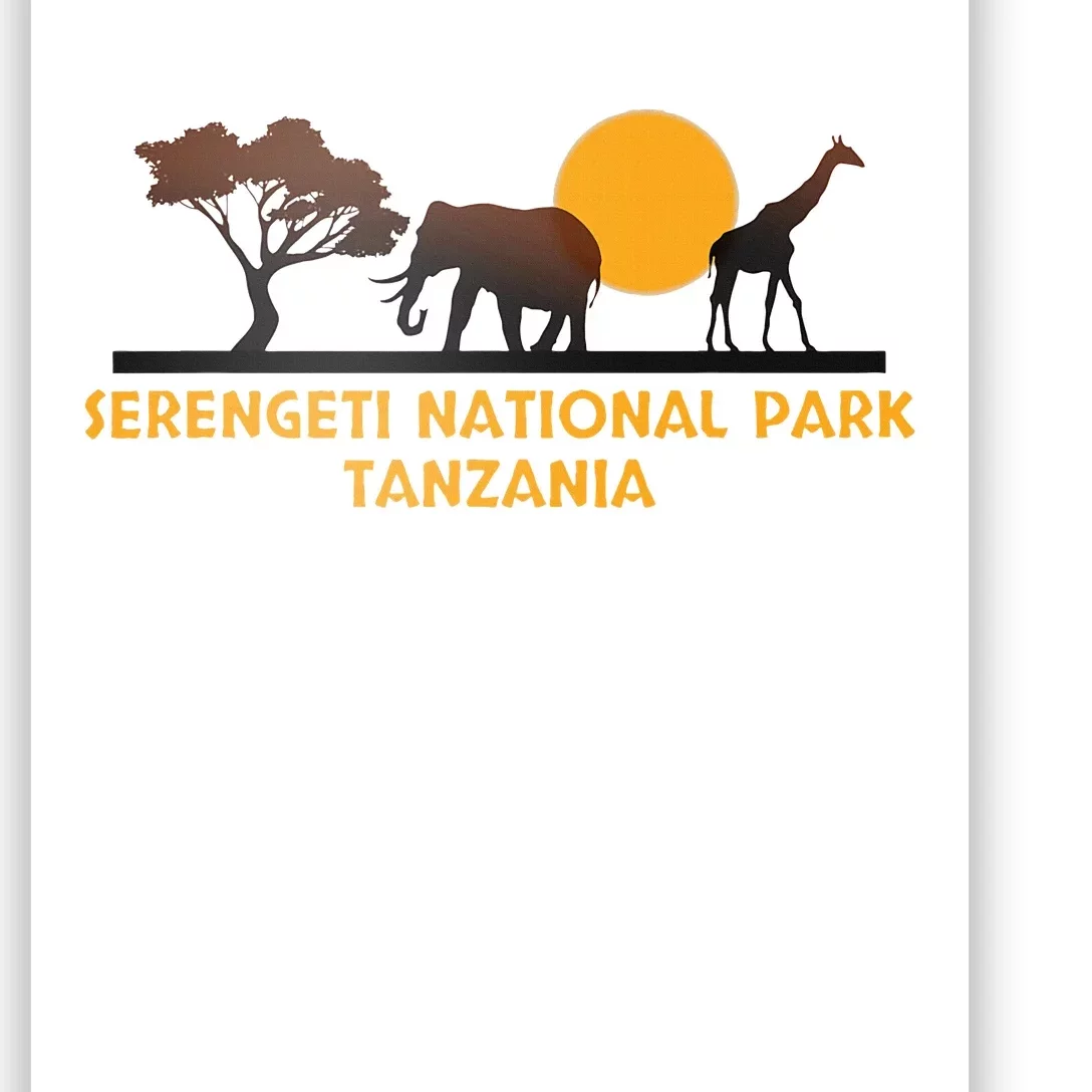 Serengeti National Park Tanzania Poster