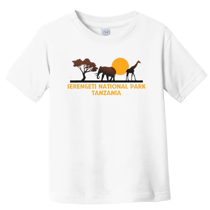 Serengeti National Park Tanzania Toddler T-Shirt