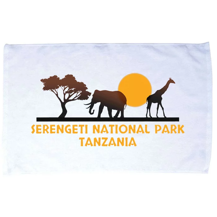 Serengeti National Park Tanzania Microfiber Hand Towel