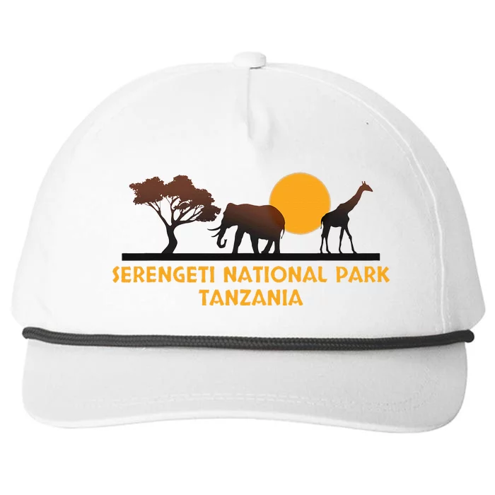 Serengeti National Park Tanzania Snapback Five-Panel Rope Hat